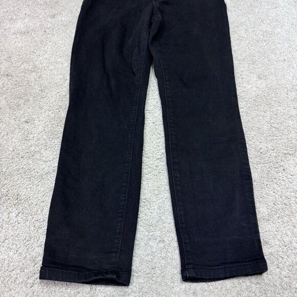 GENTLY USED - 1822 Jeans Black Skinny Faux Pockets Size 10 - Picture 8 of 12